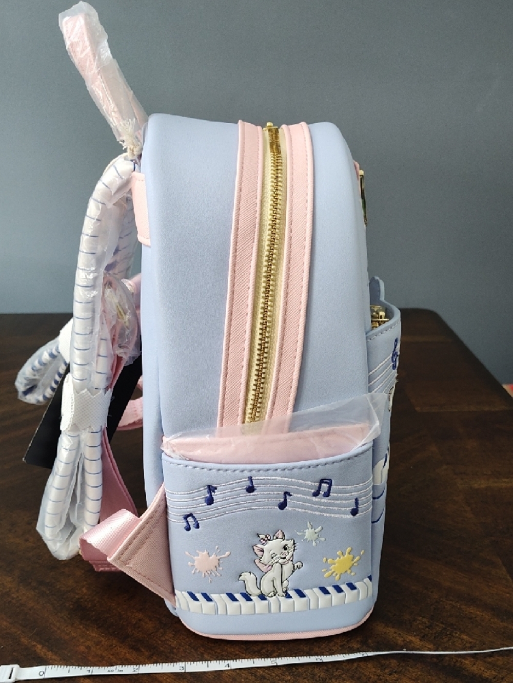 Loungefly Disney Aristocrats Kittens Piano Backpack - Picture 6 of 8